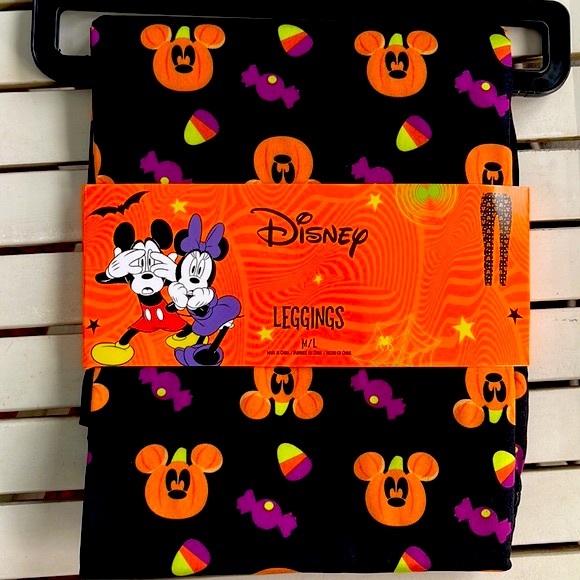 Mickey Mouse Pumpkin Halloween Leggings - Picture 5 of 5